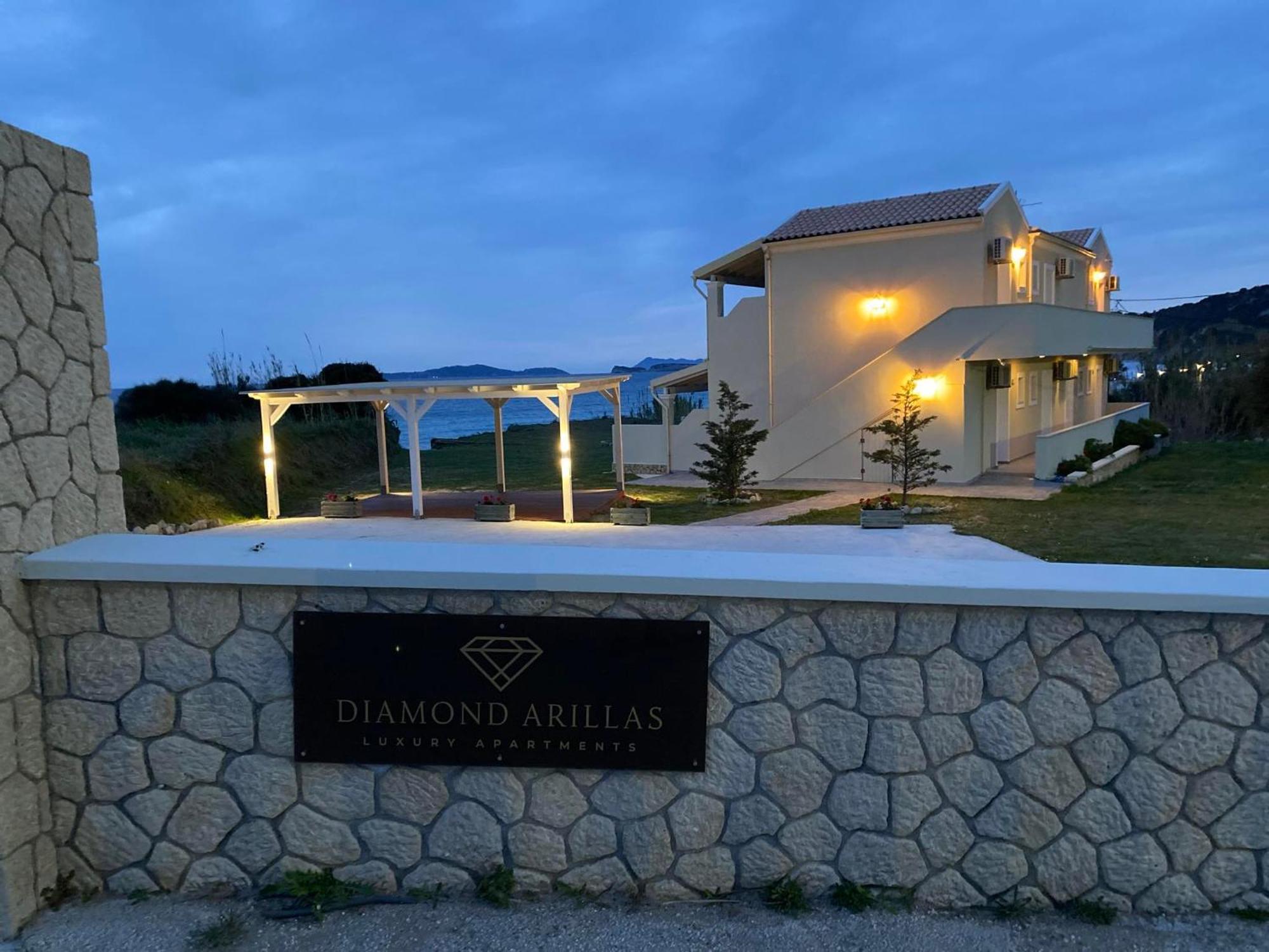 Diamond Arillas Luxury Apartments Arillas (Corfu) Exterior foto